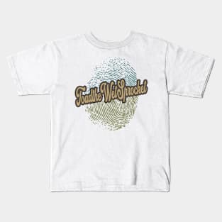 Toad the Wet Sprocket Fingerprint Kids T-Shirt